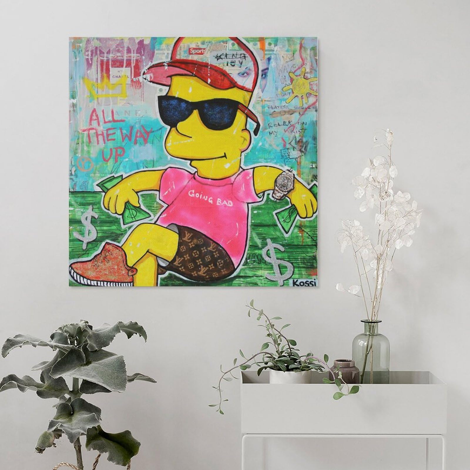 額装品/Family Dog/ケーシー・シンプソン/アート/ポスター/インテリア Amazon.co.jp: アートパネル ザ・シンプソンズ アートポスター